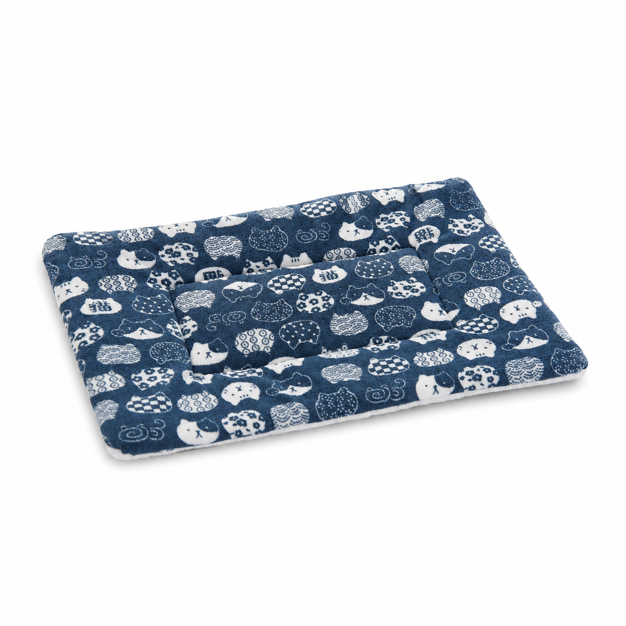 Tapis pour chat matelassé — couverture douillette & lavable, motifs mignons | Mileoo