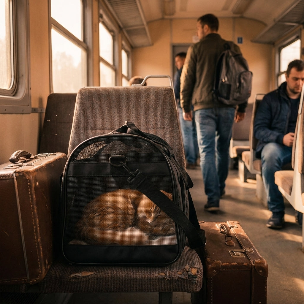 Sac transport chat noir détail mesh respirant ventilé