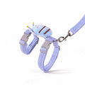 Harnais chat velours motif abeille anti évasion balade